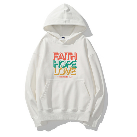 Faith, hope, love